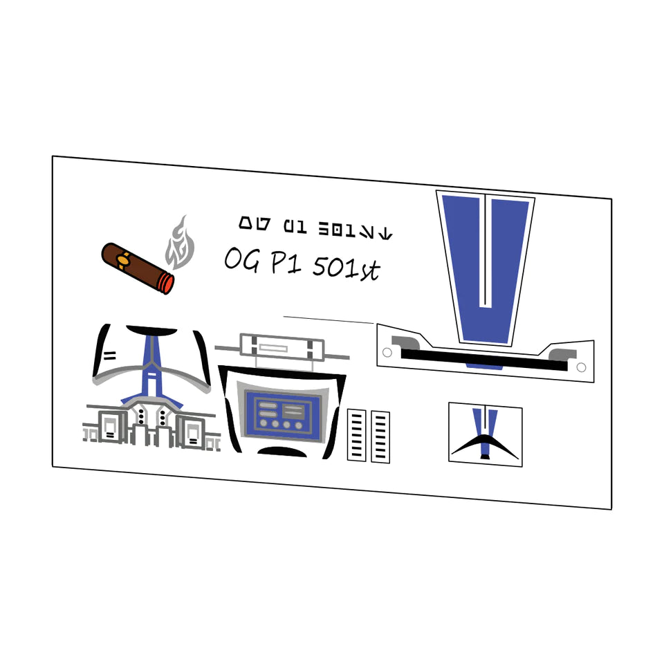 OGP1 501ST DECAL