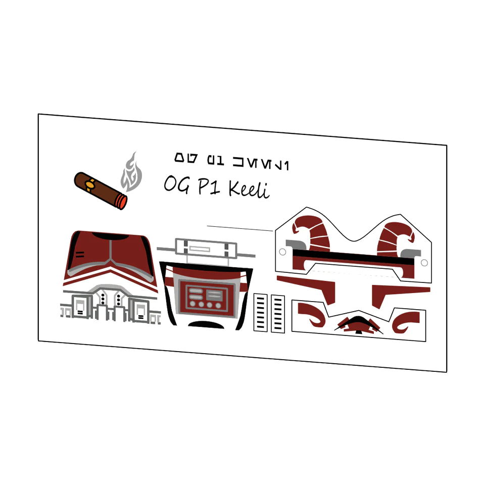 OGP1 CAPTAIN KEELI DECAL