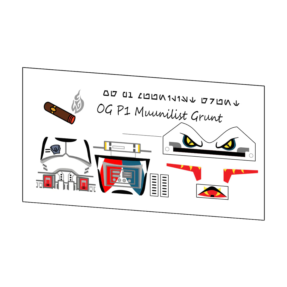 OGP1 MUUNILIST GRUNT DECAL
