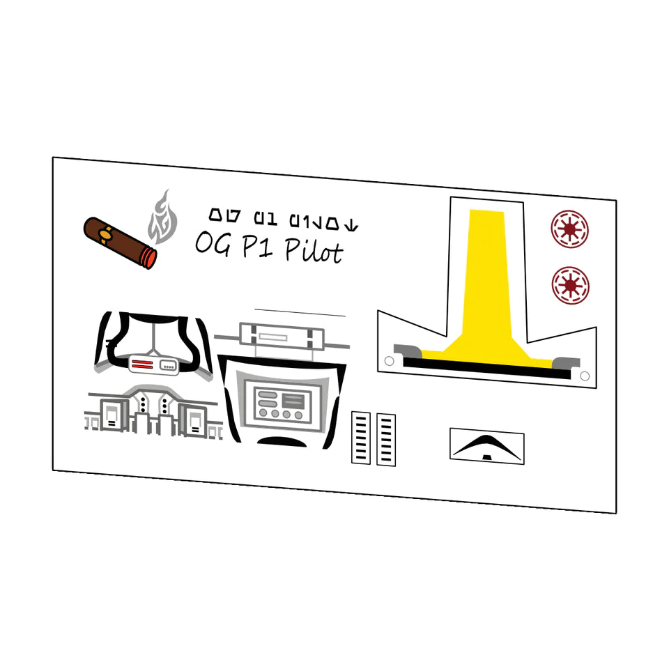OGP1 PILOT DECAL