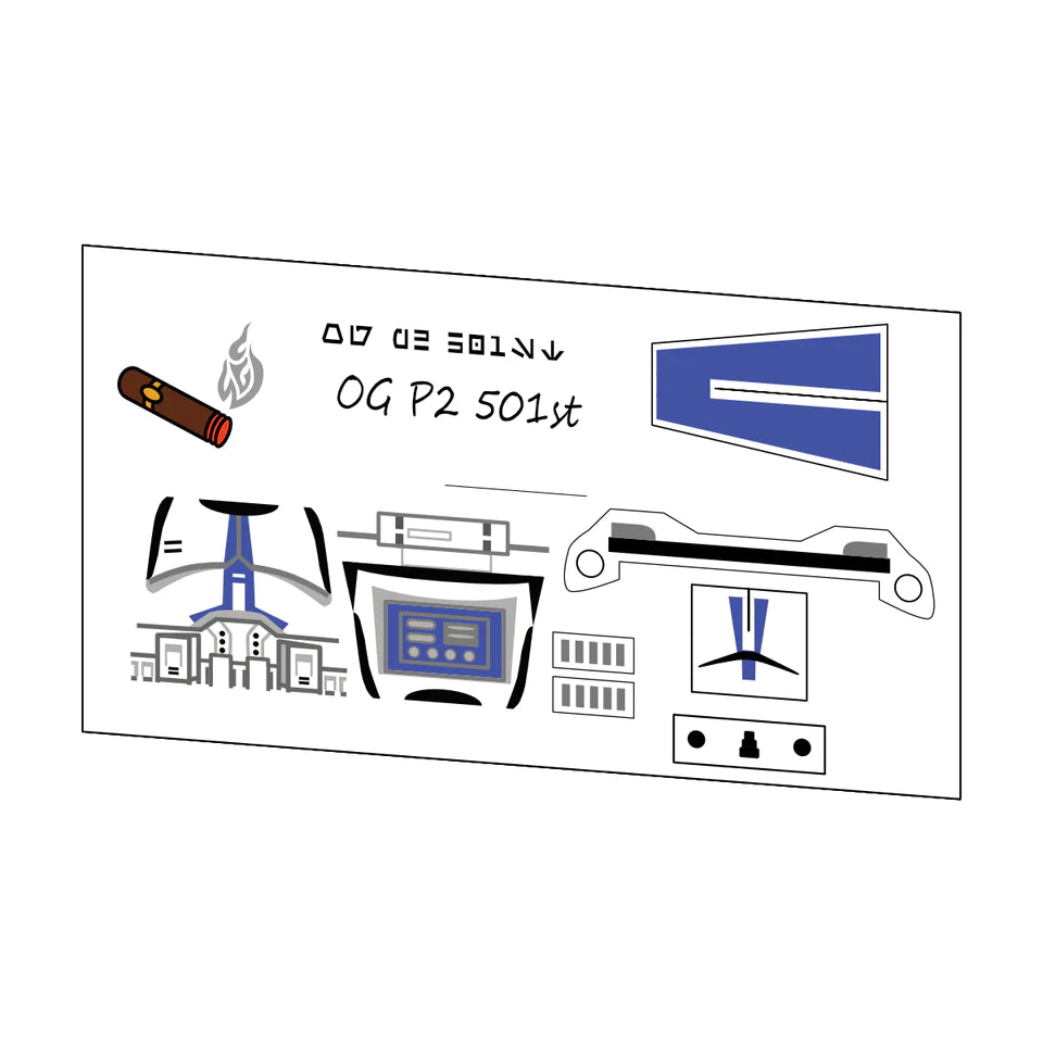 OGP2 501ST DECAL