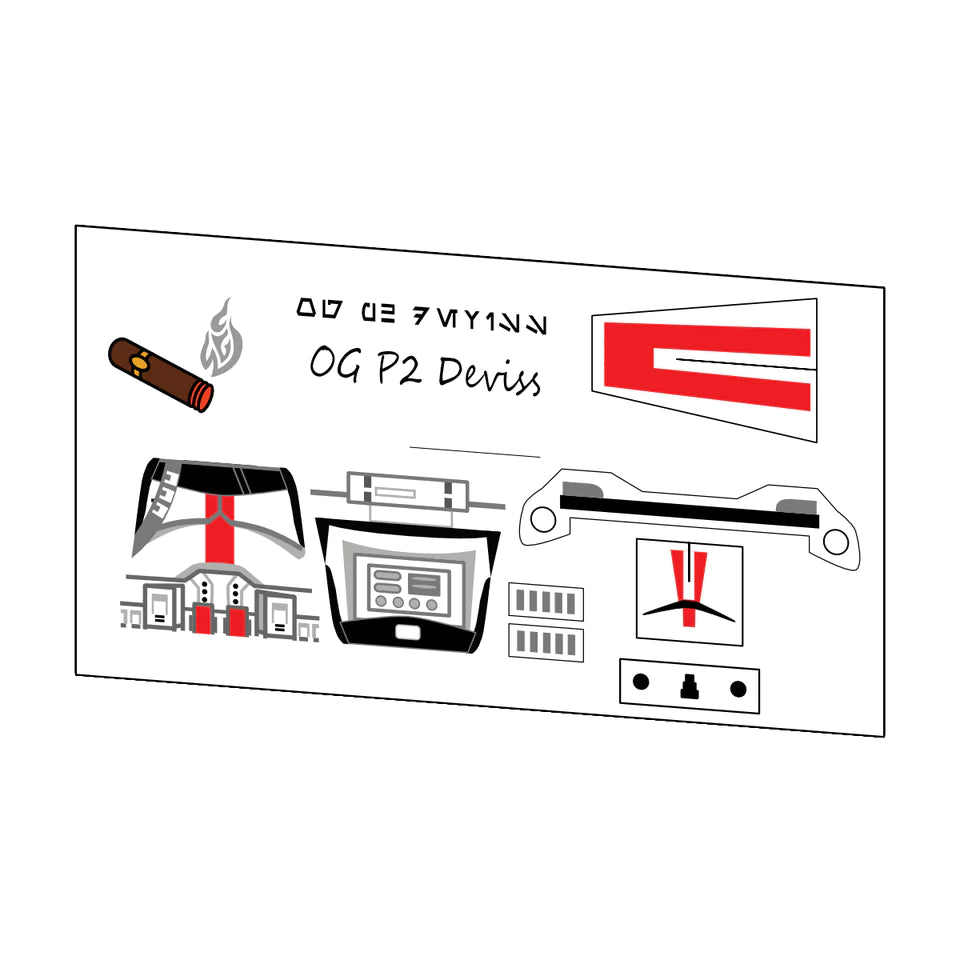 OGP2 DEVISS DECAL