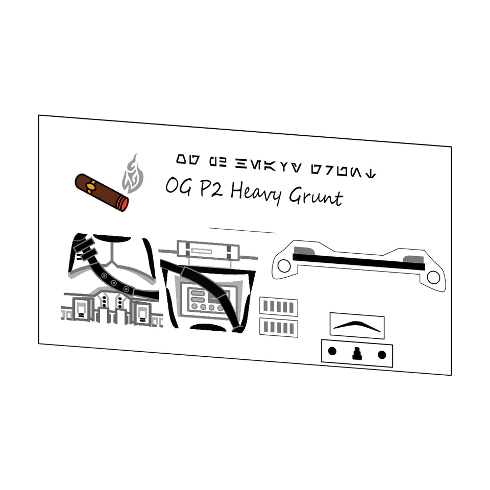 OGP2 HEAVY GRUNT DECAL