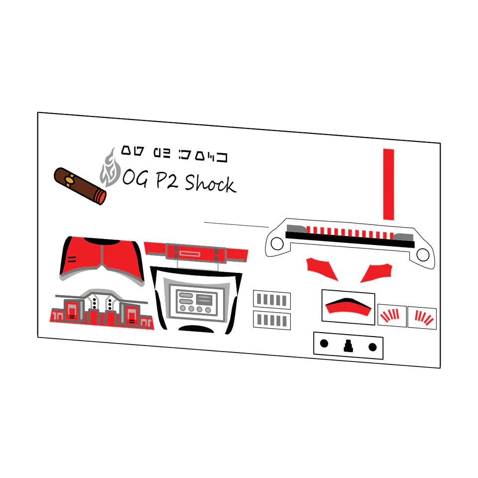 OGP2 SHOCK DECAL