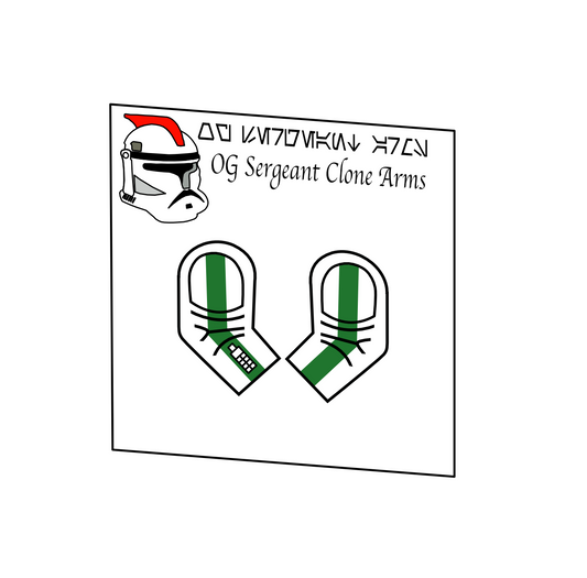 OG CLONE SERGEANT ARMS DECAL